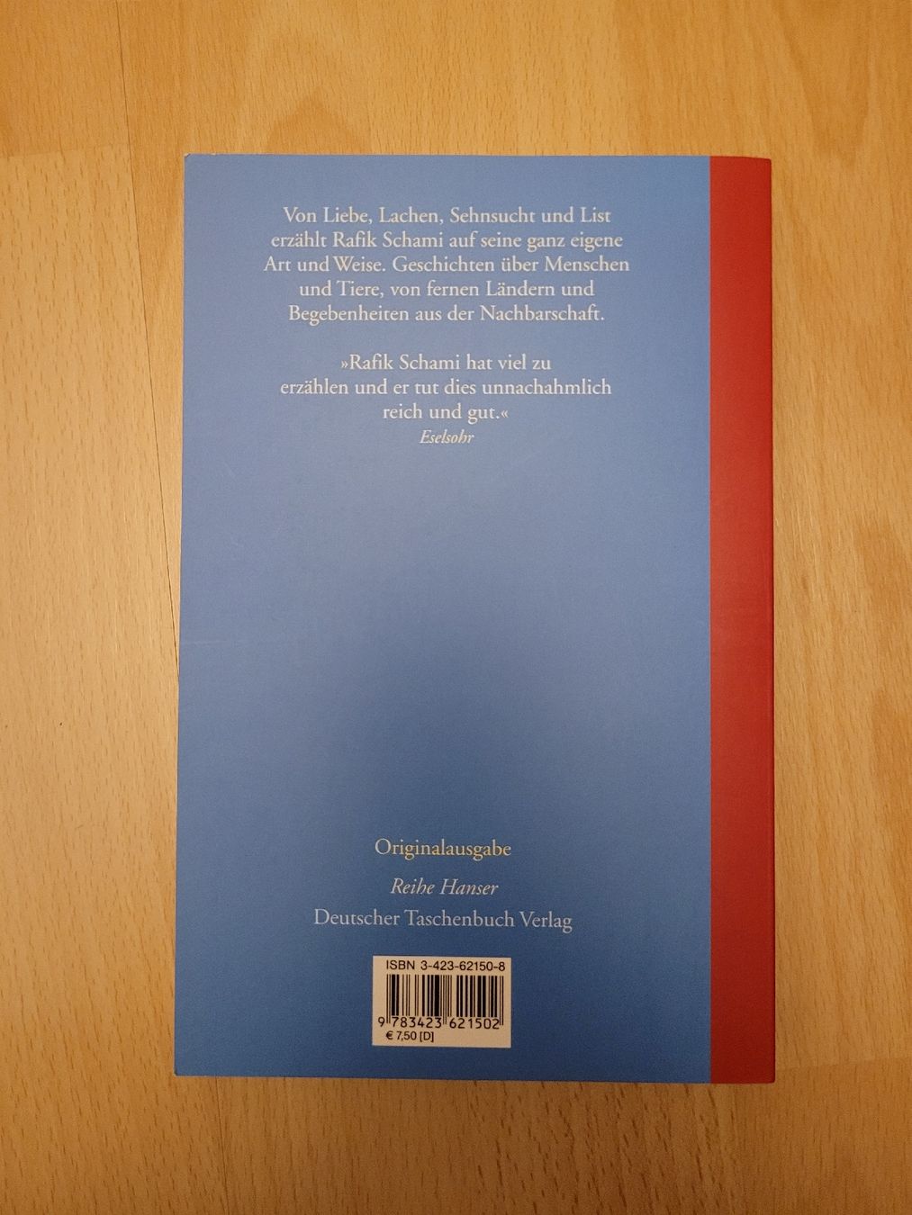 Libri: das grosse Rafik Schami Buch – Usato da Perlen venduto da Safari_23 1