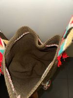 Wayuu Mochila Tasche mit Makramee Trageriemen