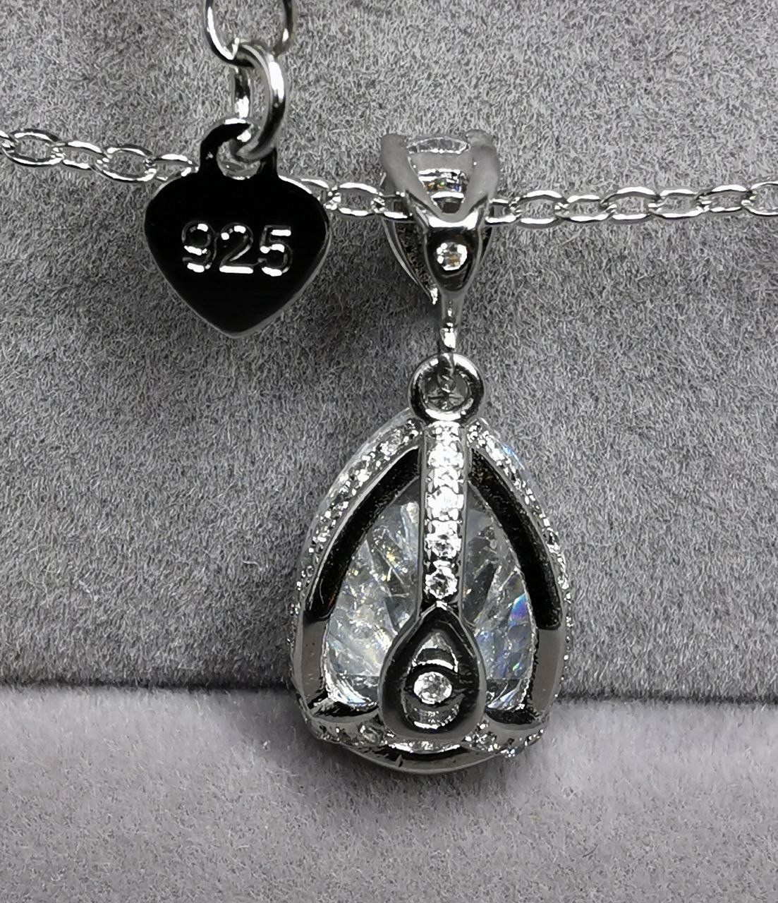 Catenine: Collier argent avec zircons AAA – Nuovo e nell'imballaggio originale da Reconvilier venduto da Tsma67 6