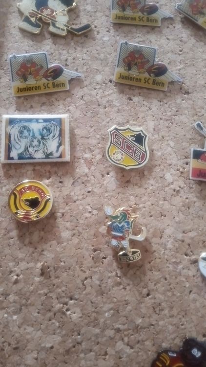 Plaketten & Abzeichen: SC Bern Pins Sammlung - Selten und Wertvoll! Eishockey – Gebraucht aus Belp von Guadalupe84 2
