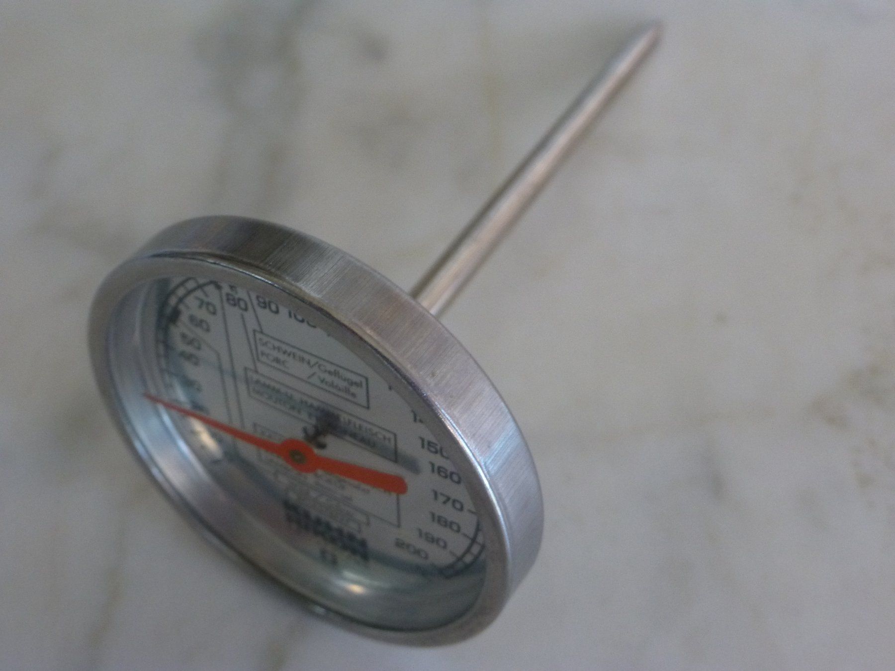 Kuhn Altro per la casa: Kuhn Rikon Fleischthermometer / Bratenthermometer analog – Usato da Füllinsdorf venduto da Kapellie 2