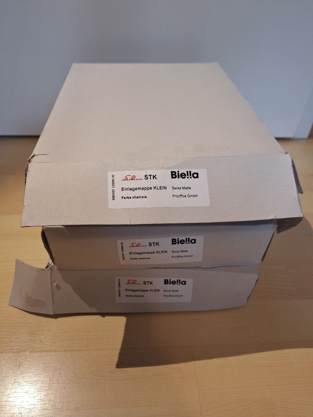 Biella Raccoglitori: Ca. 150 Biella Einlegemappen Chamois – Nuovo e nell'imballaggio originale da Ipsach venduto da nik_6hkj 3