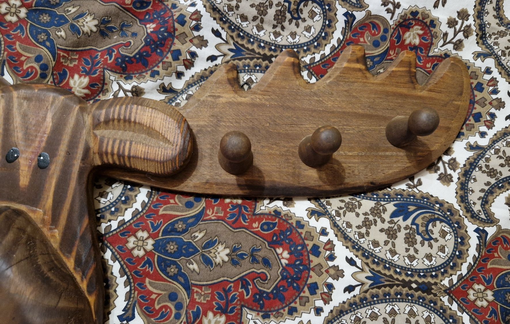 Guardaroba: Originelle Elch Garderobe aus Holz – Usato da Oberengstringen venduto da Sheera7 2