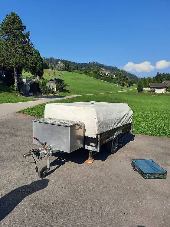 Zeltklappanhänger Raclett zu verkaufen | Kaufen auf Ricardo