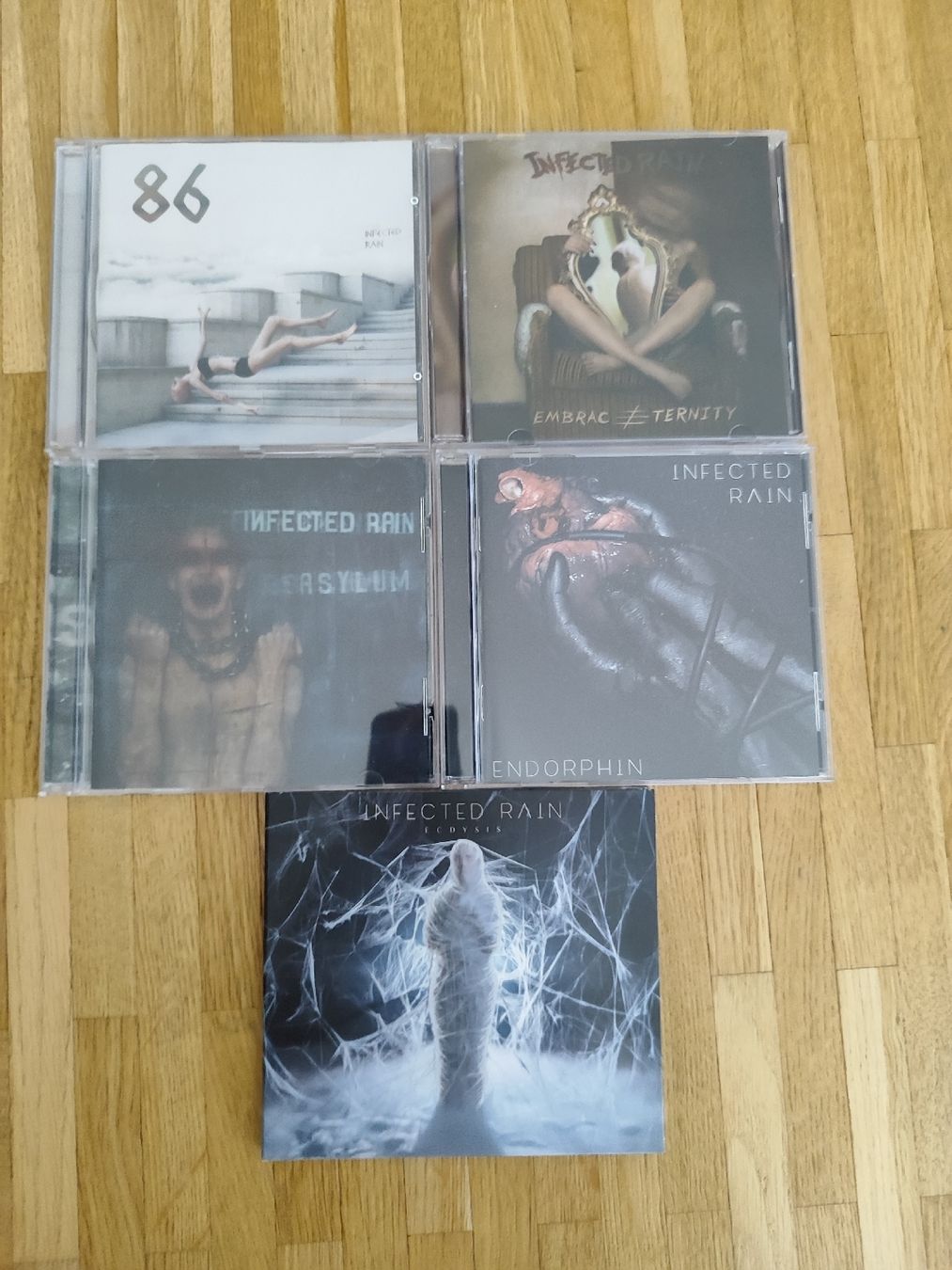 CDs: Collection CDs Infected Rain  – Neuf (Voir description) à Ursy par Sebastien-85