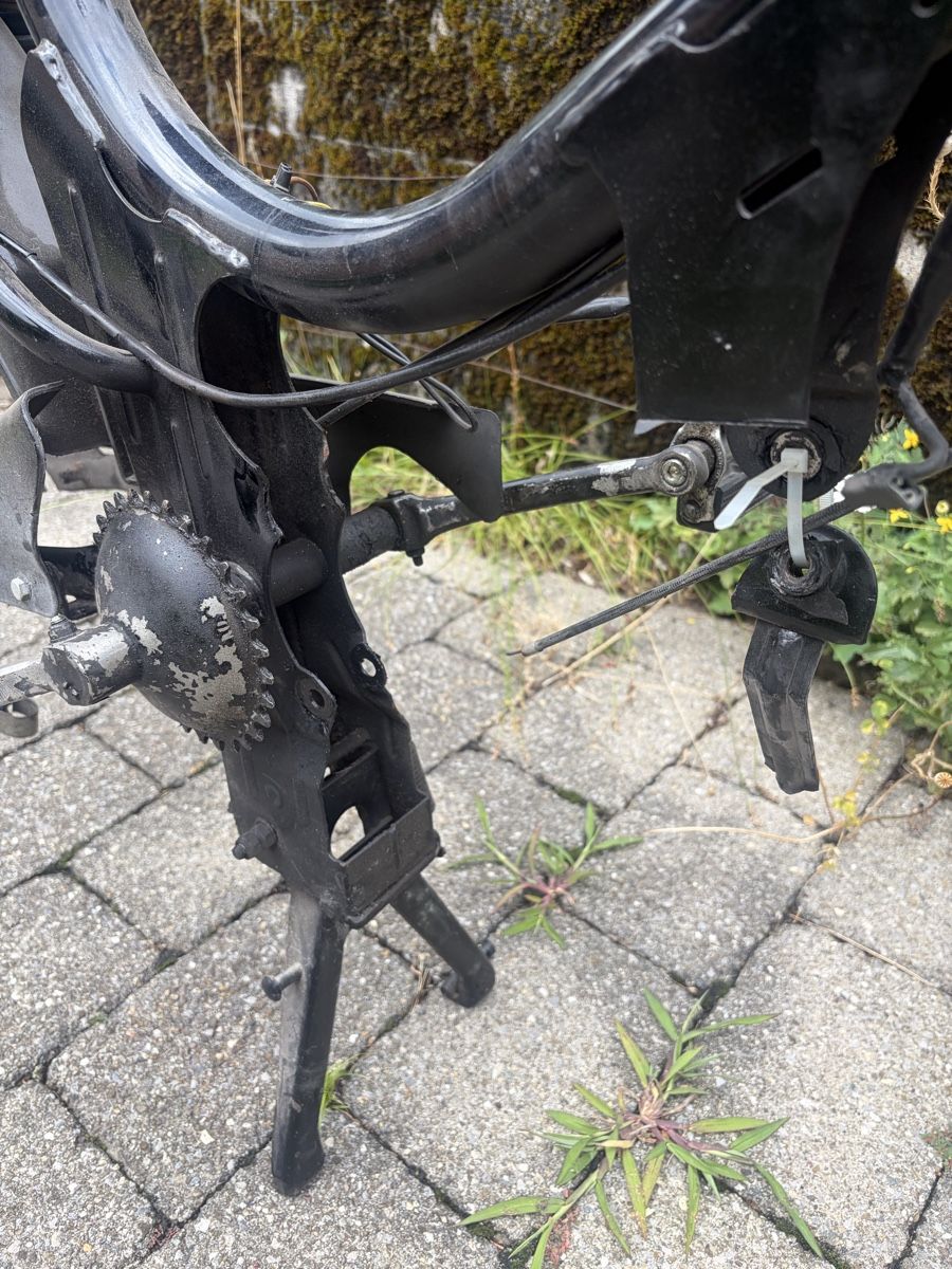 Cilo Parti ricambio per ciclomotori: Mofa Cilo 520 Cross Rahmen mit Ausweis – Difettoso da Latterbach venduto da Bbutz98 5