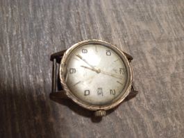 Vintage Rubina Herrenuhr – Mechanisch – Defekt für Bastler