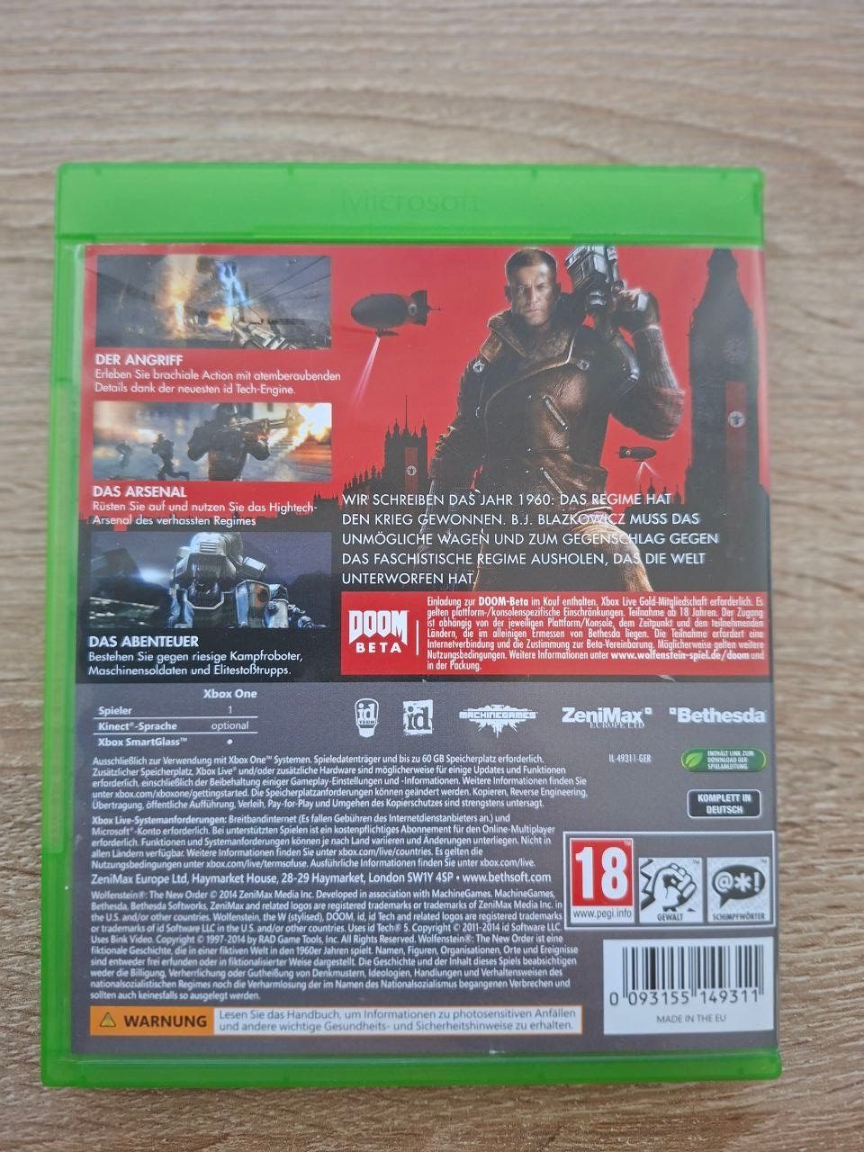 Giochi: Wolfenstein The New Order – Usato da Lyss venduto da realstyle 1