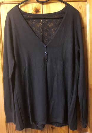 CARDIGAN braun, ca.Gr.40