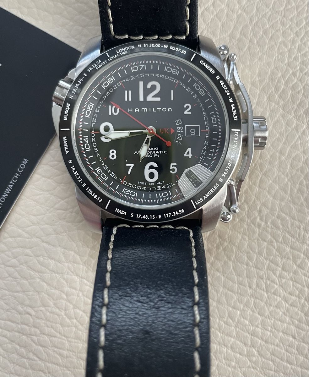 Hamilton Uhren: Montre Hamilton Khaki Automatic en acier – Gebraucht aus Posieux von Angeles82 4