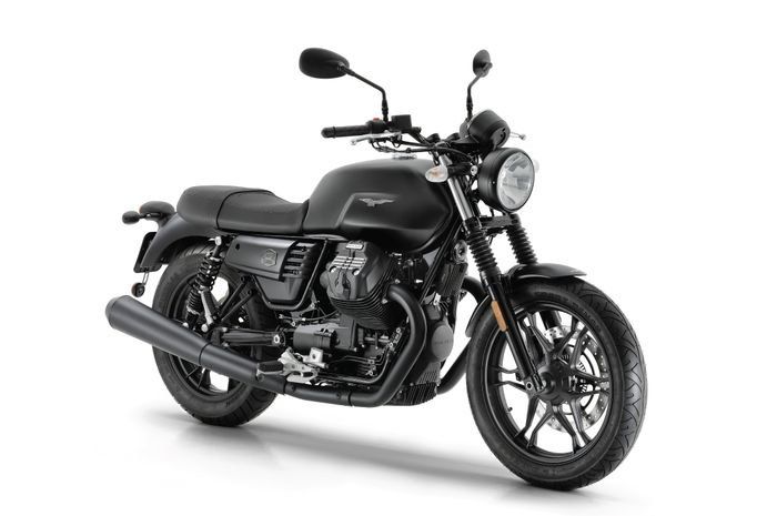 Moto Guzzi Strada: Moto Guzzi V7 / 850 Stone schwarz matt – Usato da Basel venduto da Mary_mm 2