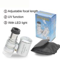 40X zoom Lupe mit Led Beleuchtung