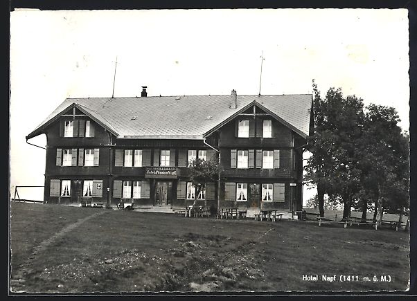 Cartoline postali: AK Trub /Emmental, Hotel Napf, 1968 – Usato da Berlin venduto da bartko-reher