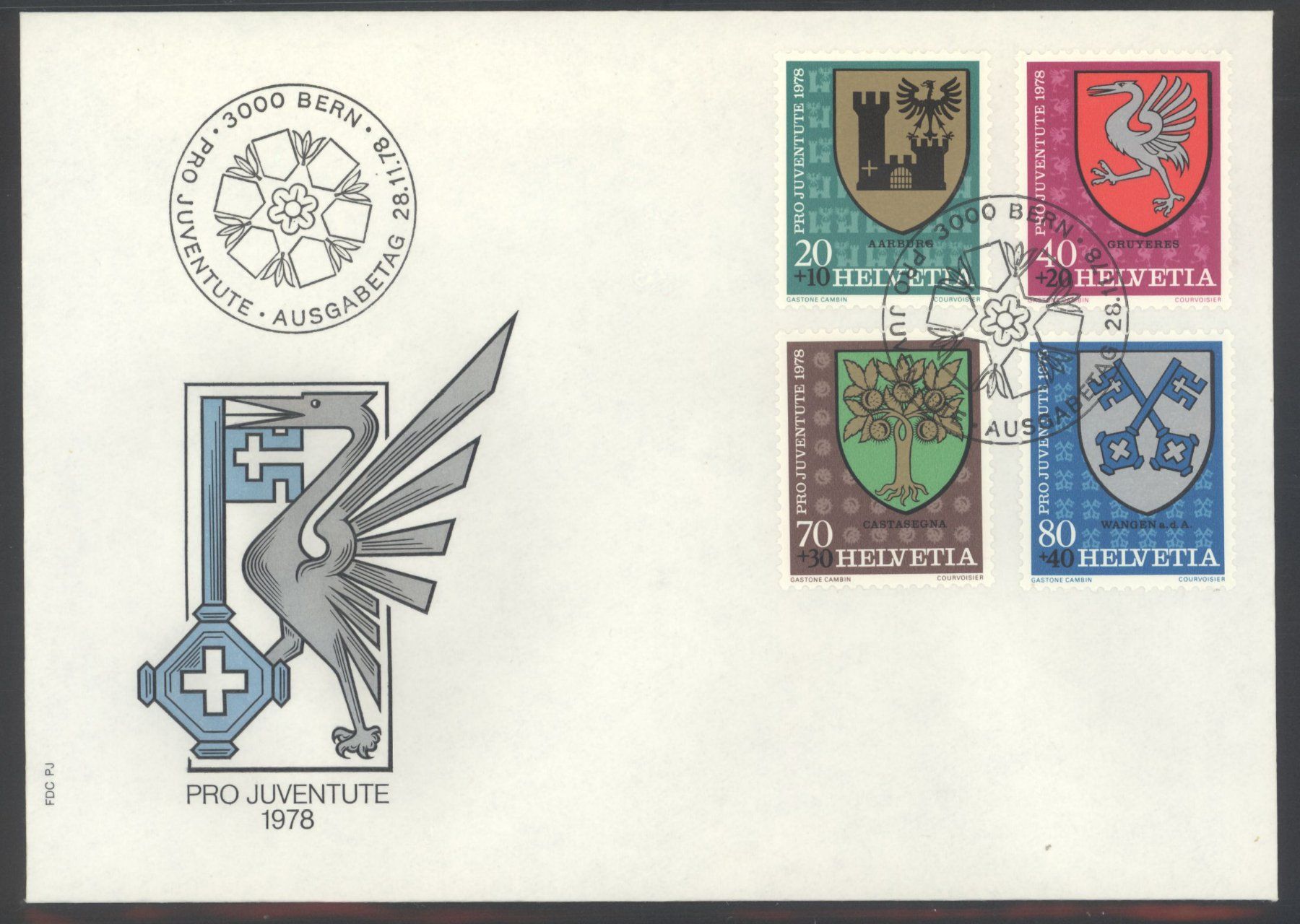 Tutti i francobolli: 1978, FDC, Pro Juventute – Usato da Willisau venduto da Vollstempel