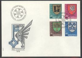 1978, FDC, Pro Juventute