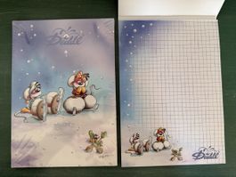 Diddl Block A5 Winterkollektion OVP + 1 Blatt  