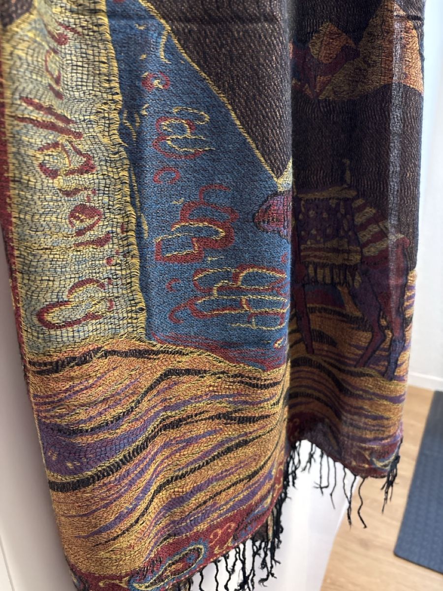 Foulard & Sciarpe: Schal mit speziellem Muster, neuwertig – Nuovo (secondo la descrizione) da Adliswil venduto da ninotschka7 1