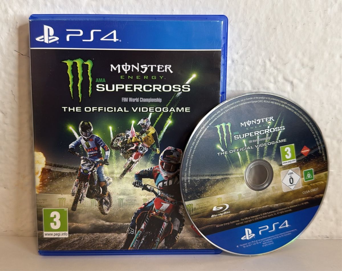 Sony Giochi: Monster Energy Supercross - PS4/PS5 Game – Usato da Ehrendingen venduto da bubulence
