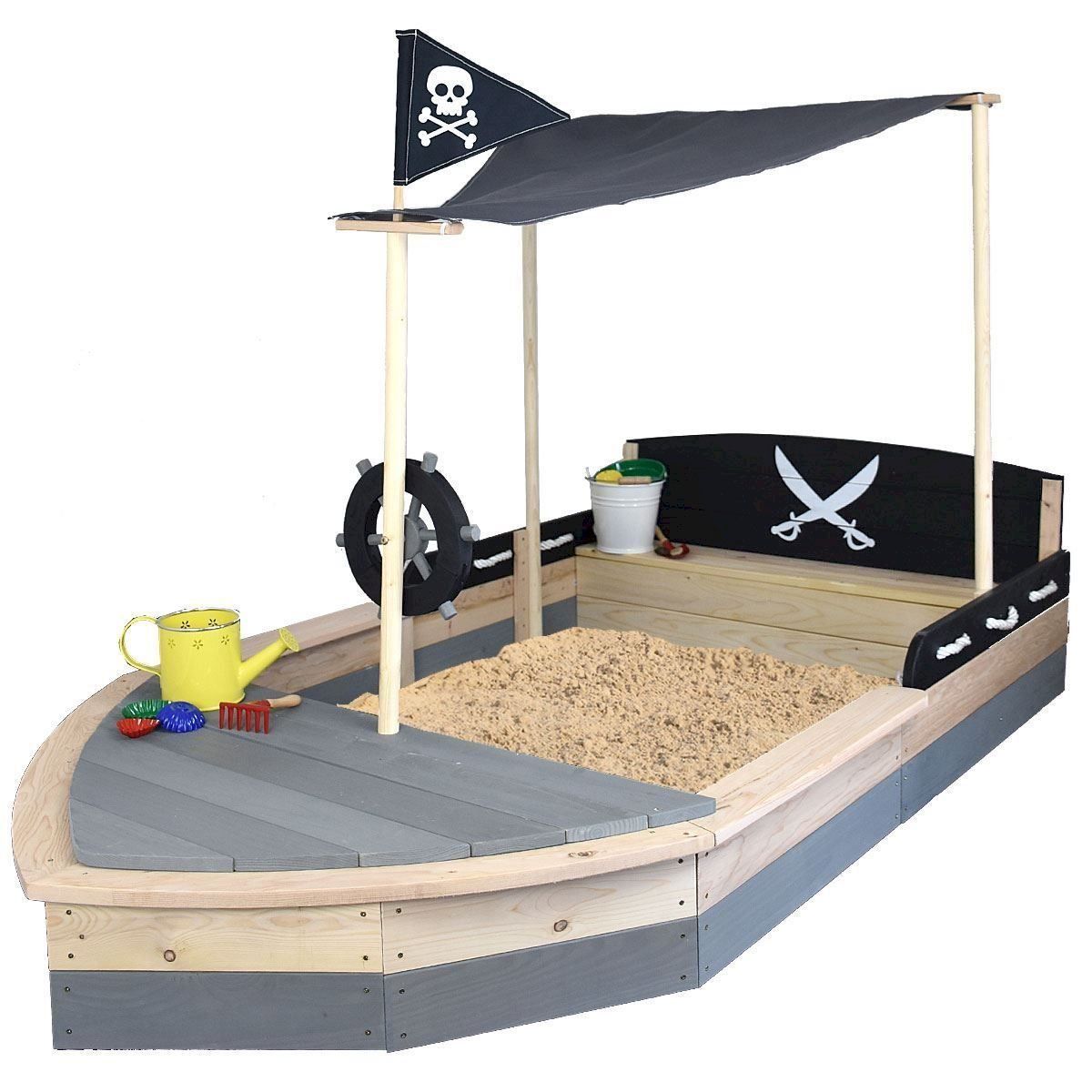Sabbiera per bambini: Sun Sandkasten Boot Pirat – Nuovo e nell'imballaggio originale da Bottighofen venduto da zaap