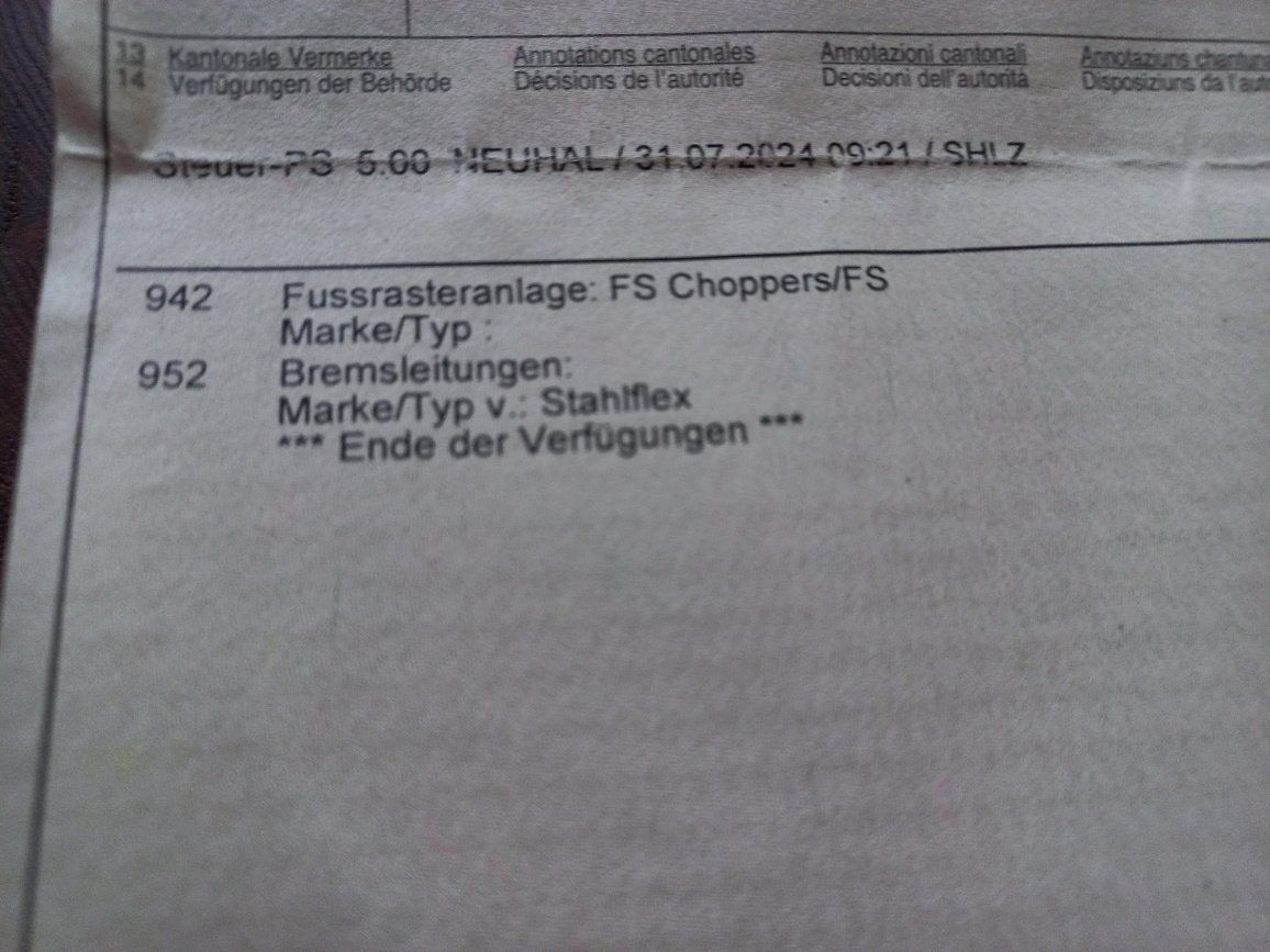 Chopper: Yamaha Virago XV 1000 – Usato da Unterkulm venduto da Schlacht02 5
