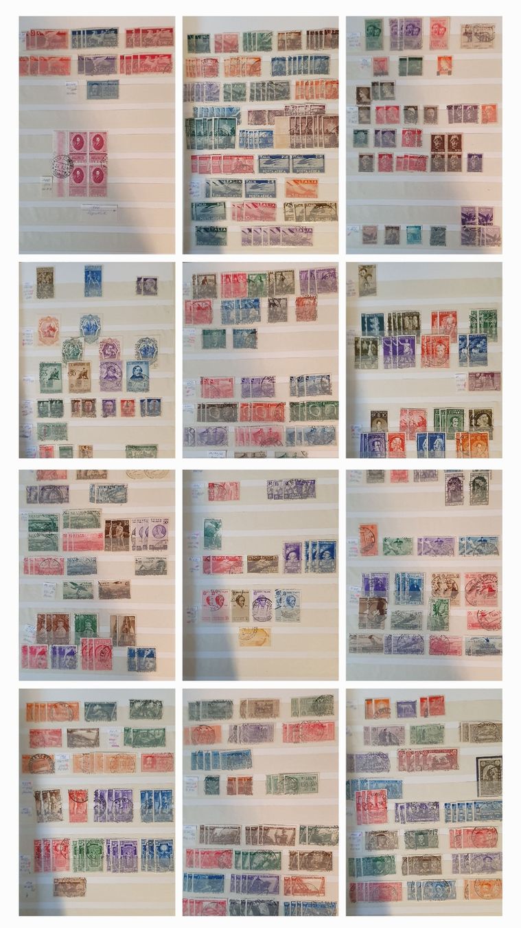 Alle Briefmarken: 2 Alben Italien und mehr.... – Gebraucht aus Kreuzlingen von Rschweiz1 3