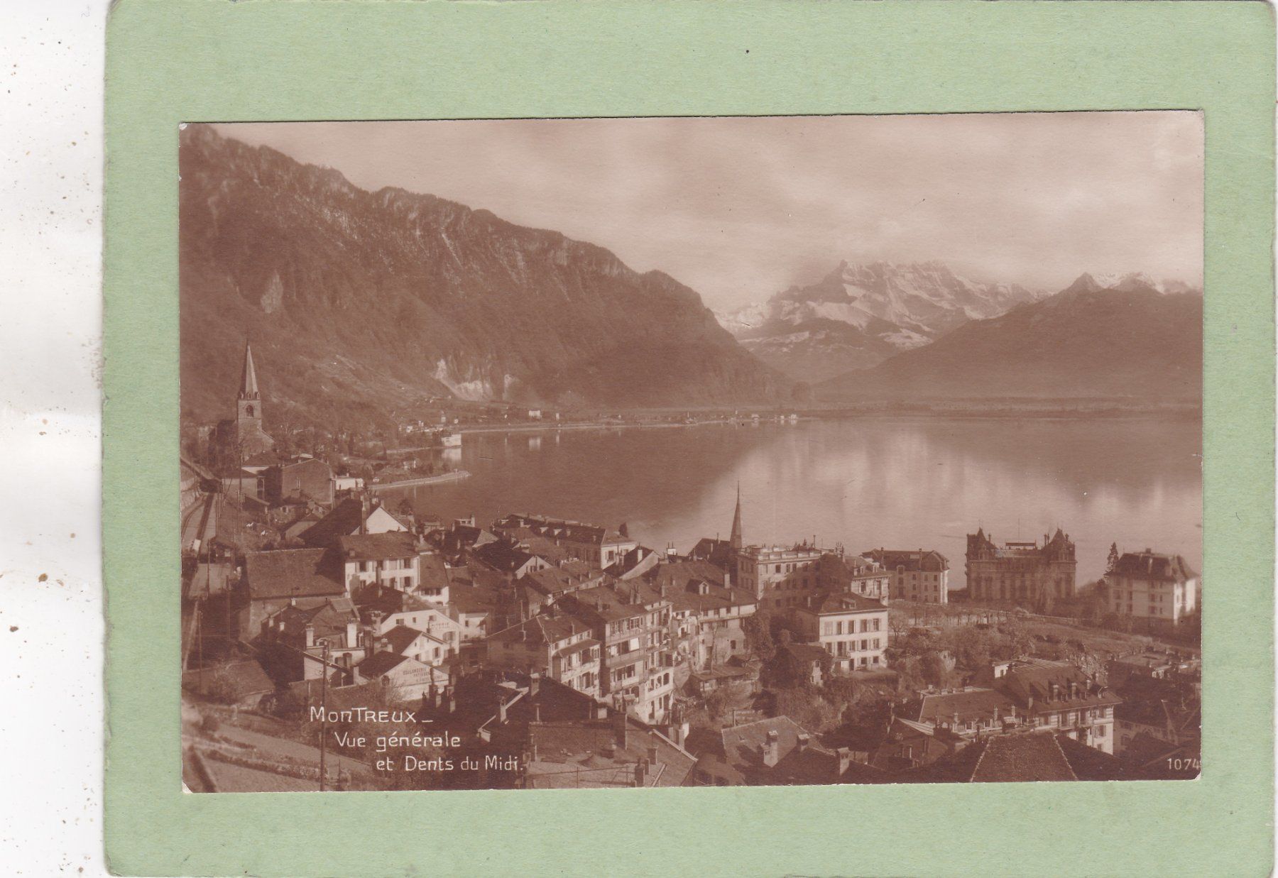 Ansichtskarten: Montreux – Gebraucht aus Herisau von Lisegrat2008
