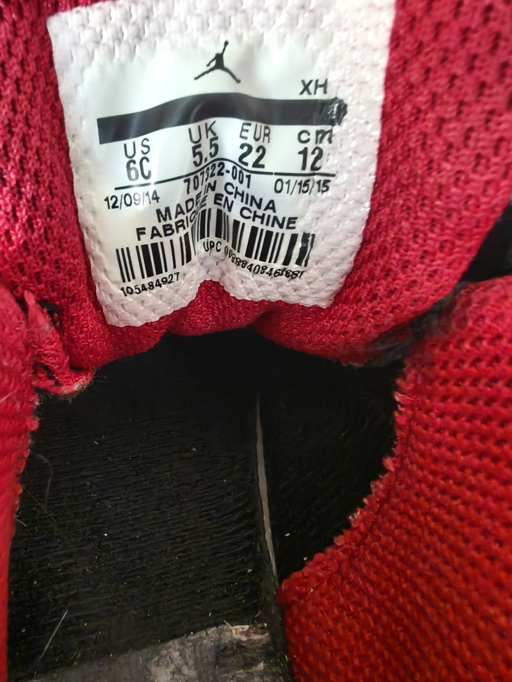 Scarpe per ragazzi: Jordan Sneaker schwarz Grösse 22  – Usato da Grüningen venduto da Mr.Michi 2