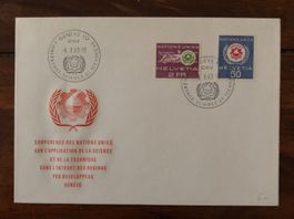 1A FDC 4.II.63 Nations Unies