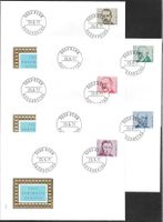 5 FDC 498-502 Serie Einzelmarken Mediziner ET 23.9.1971