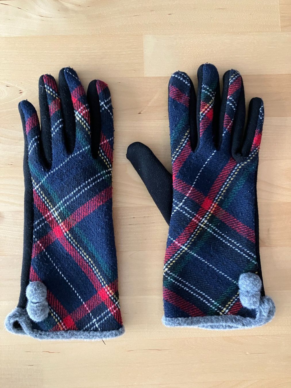 Guanti & manicotti: Handschuhe Karo-Muster – Usato da Spiez venduto da JaS