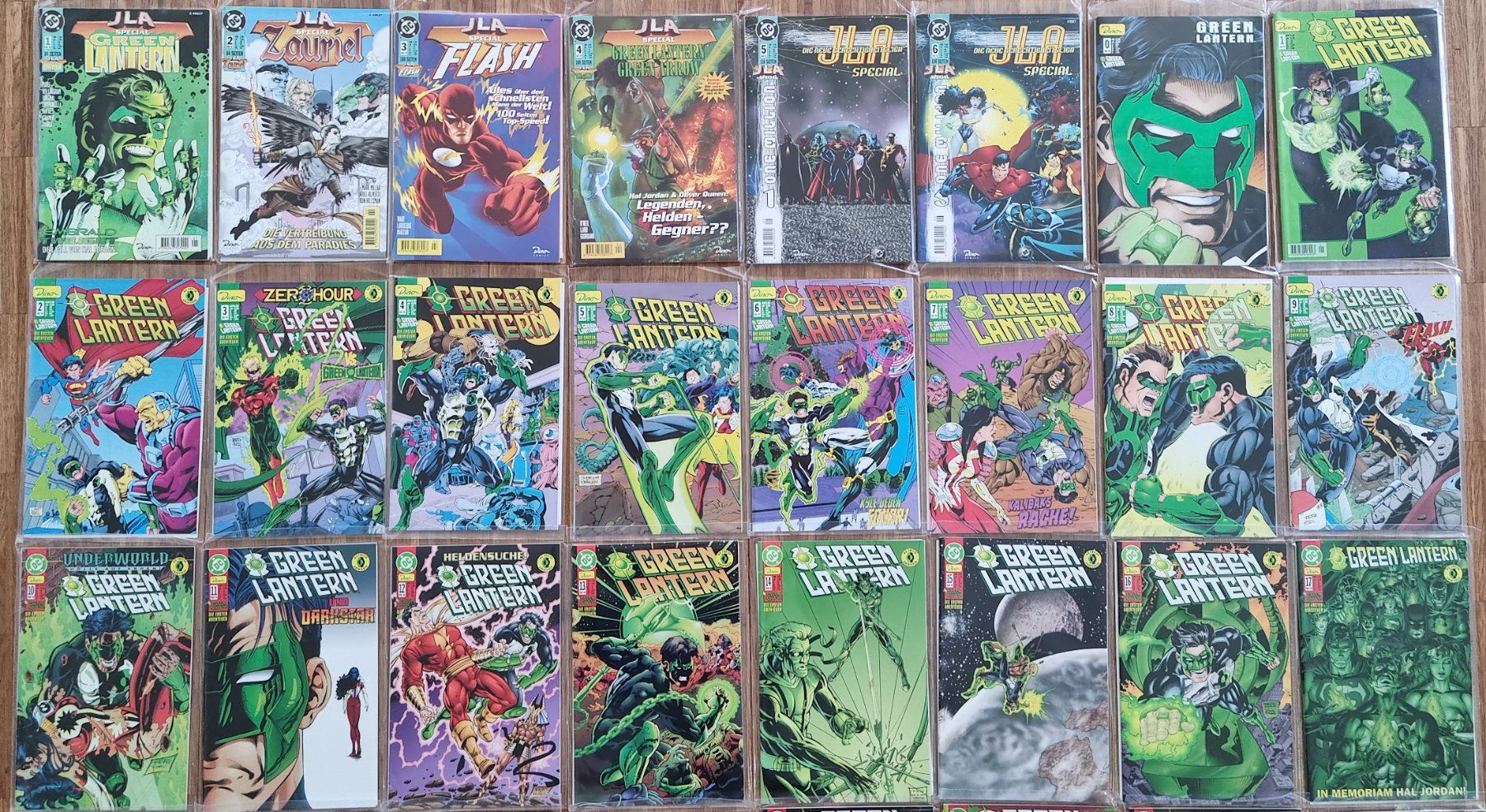 Fumetti: DC Comics Dino Verlag 58 St. JLA, Green Lantern, Flash etc. – Usato da Ormalingen venduto da Funtoys 1