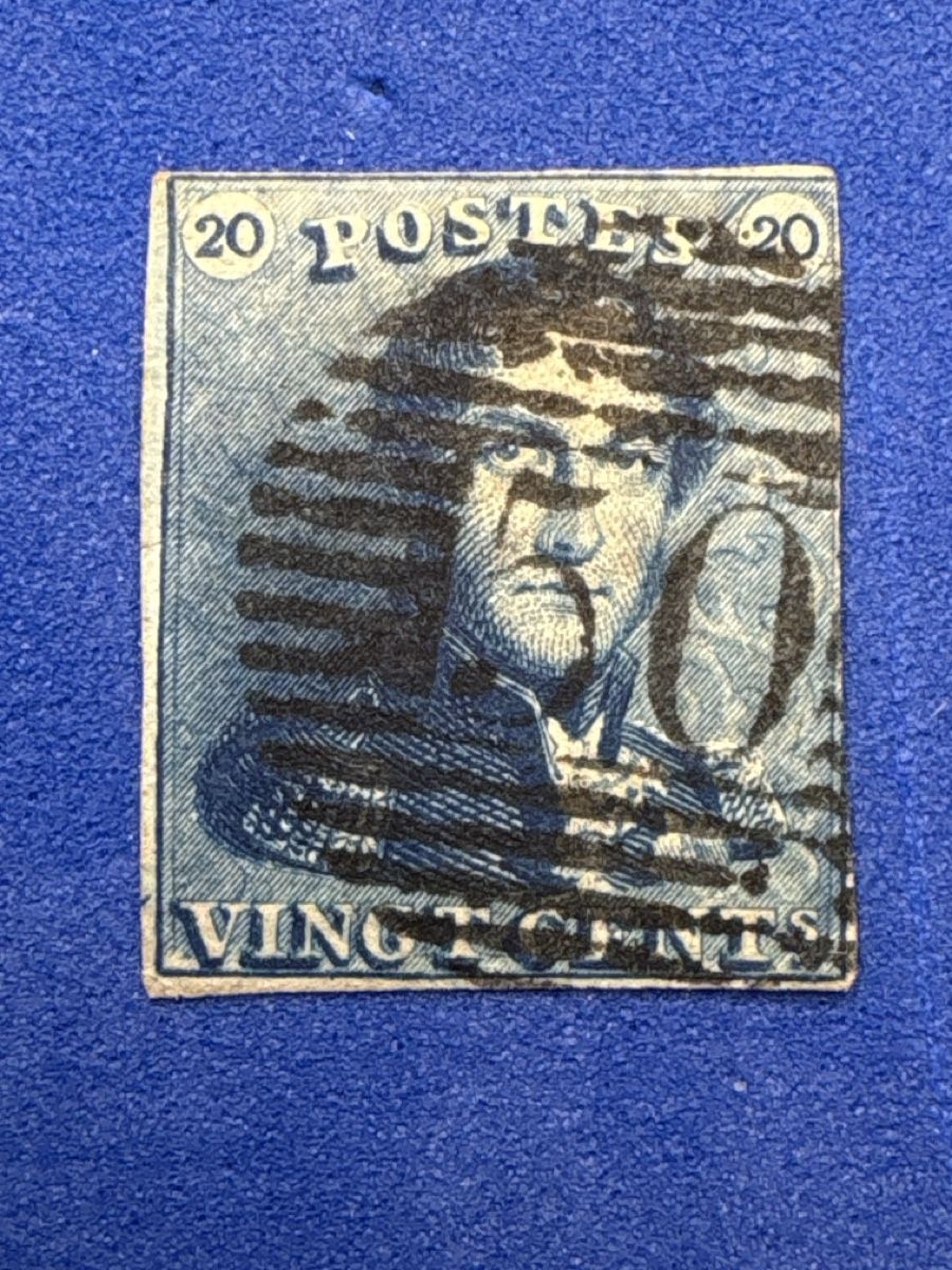 Tutti i francobolli: Timbre rare 20 postes Vingt Centimes - Collection Été! – Usato da Carouge GE venduto da irma016