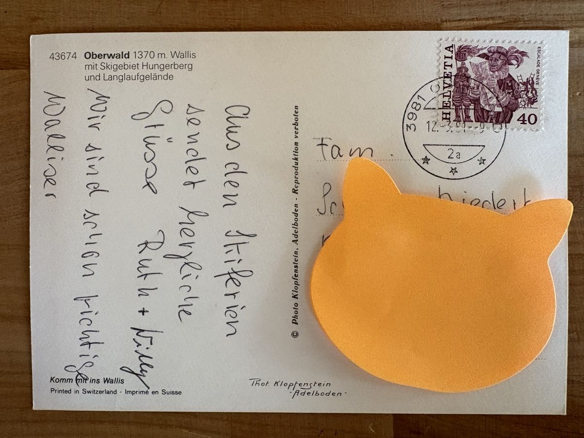Cartoline postali: AK von Oberwald – Usato da Rümlang venduto da Kartenpost1 1
