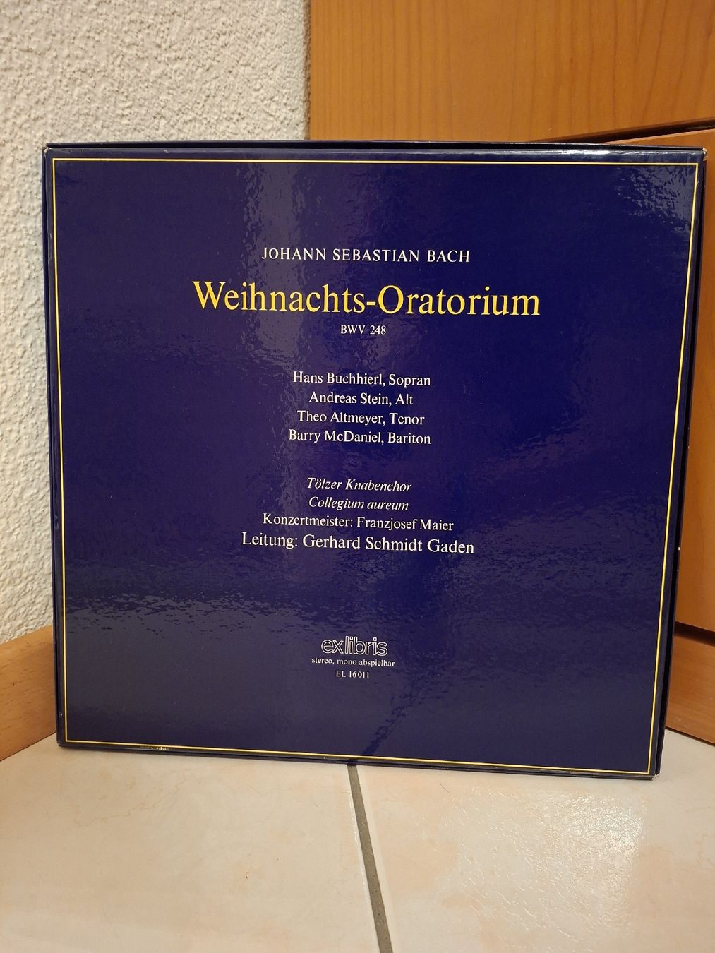 Dischi in vinile: disque J.S Bach – Usato da Château-d'Oex venduto da car_hd72 1