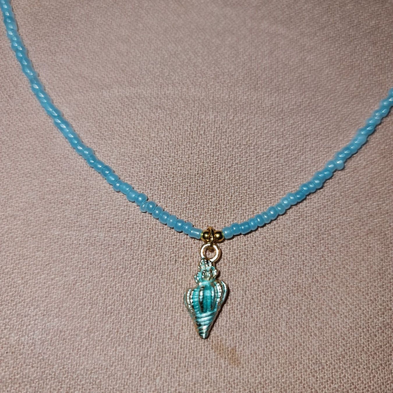 Catenine: Handgemachte Halskette mit Muschel – Nuovo e nell'imballaggio originale da Grafstal venduto da sel_yil