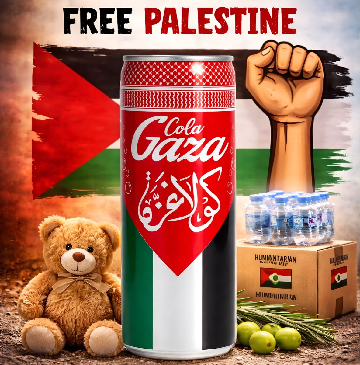 Altro in Stoviglie & Bicchieri: Cola Gaza 250ml – Nuovo e nell'imballaggio originale da Luzern venduto da sinni