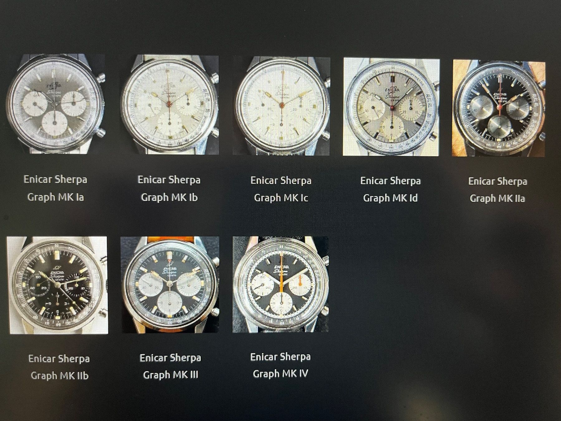Enicar Orologi: ENICAR SHERPA-GRAPH MK IV 072-02-01 – Usato da Beinwil am See venduto da watchfever 7