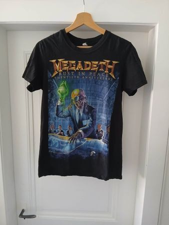 Megadeth Rust in Peace 20th Anniv. T-Shirt Schwarz Grösse M