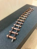 12 Schienen gebogen Nr. 310 1/2 "Keiser" 2-Leiter Los 10