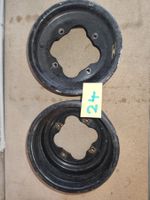 Paire jantes quad 8 pouces 4 trous acier (sans pneus)