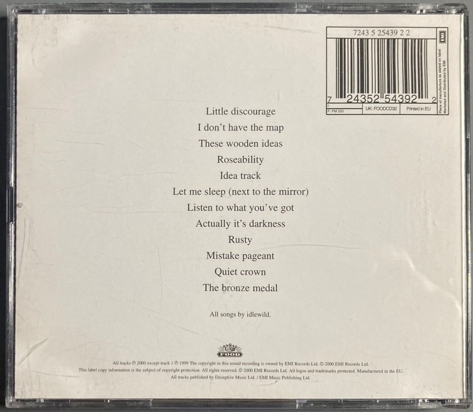CDs: IDLEWILD - 100 BROKEN WINDOWS – D'occasion à Poliez-Pittet par Newtown-Records 1