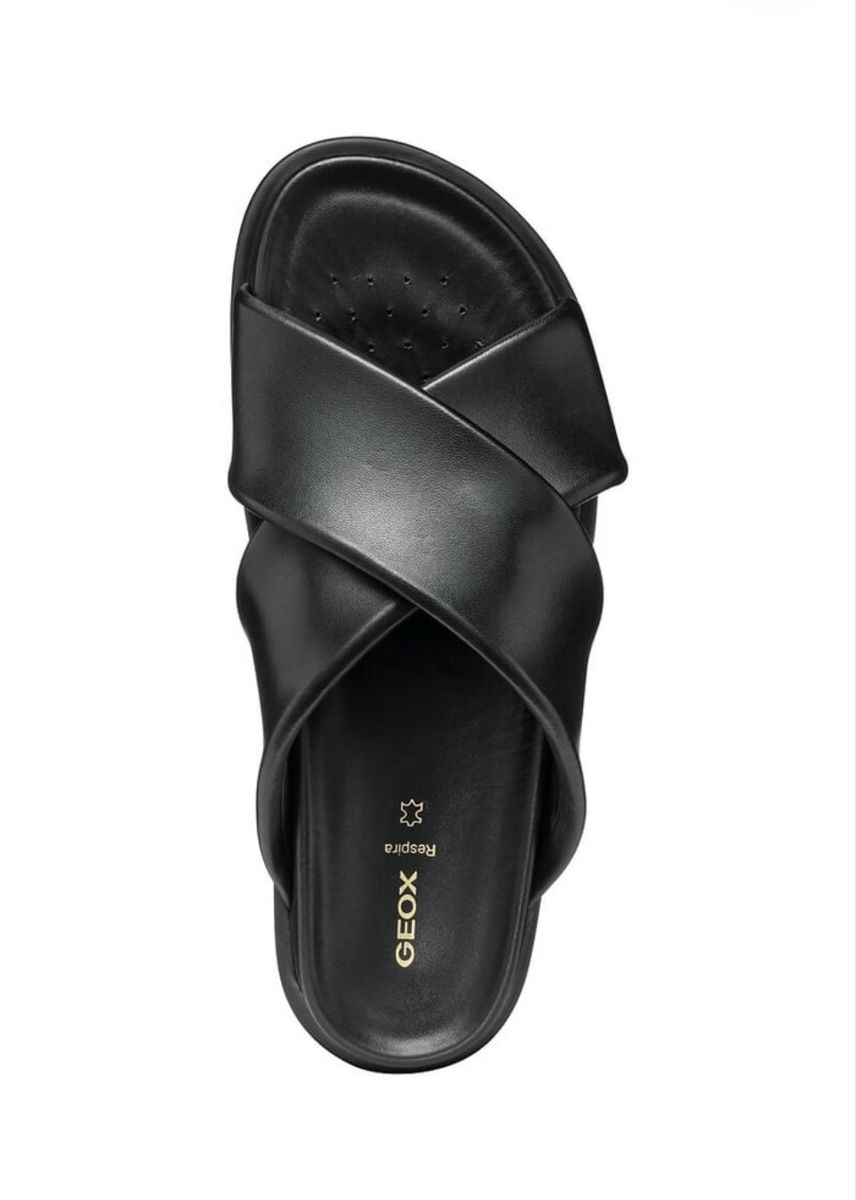 Damenschuhe: GEOX leather flat mules black NEW size EU 38 – Neu und originalverpackt aus Genève von ane_dr7w 1