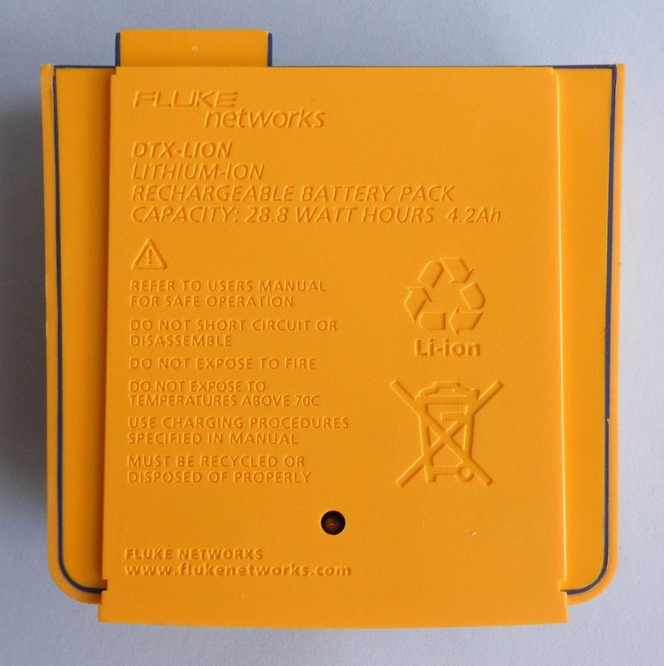 Akku für Fluke Scopemeter 123s Firmware below V2.0 3000mAh