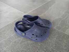 Gartenschuhe Gr. 26 dunkelblau