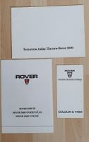 ROVER SD1 1976 Broschüre inkl. Farbkarte und CH Datenblatt