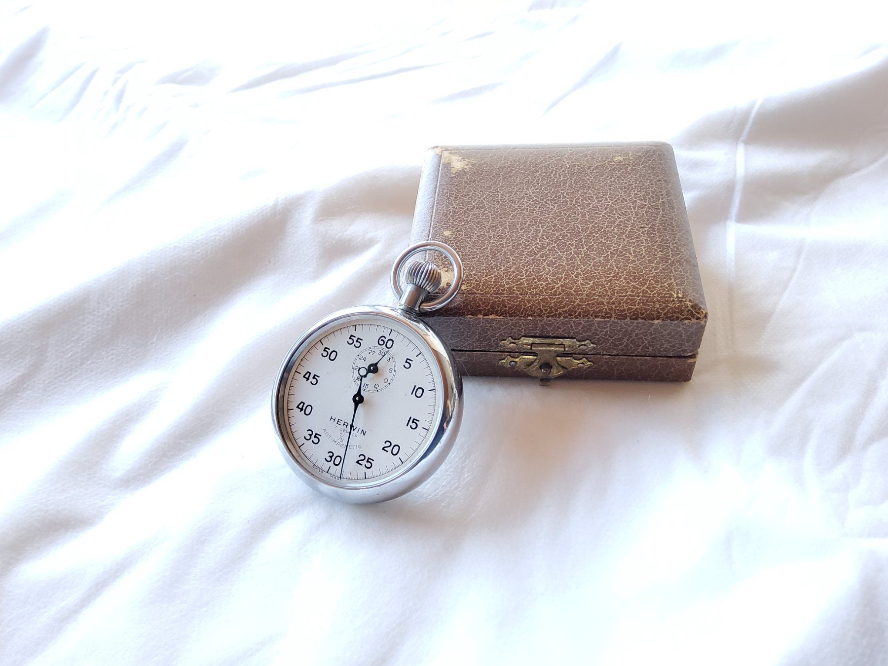 Orologi: Chronomètre de poche vintage Herwin  – Usato da Malleray venduto da Broc-Mo