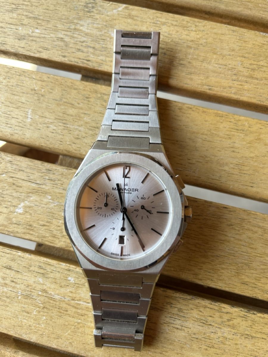 Uhren: Armbanduhr Manager Saphire – Gebraucht aus Ursenbach von frohes_fest