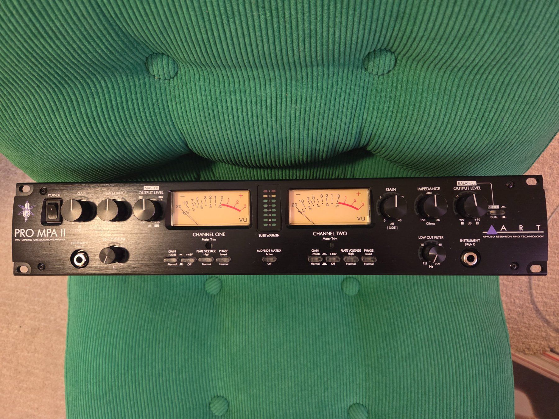 Verstärker: ART Pro MPA II Röhren Mic Preamp – Gebraucht aus Luzern von Beaufort