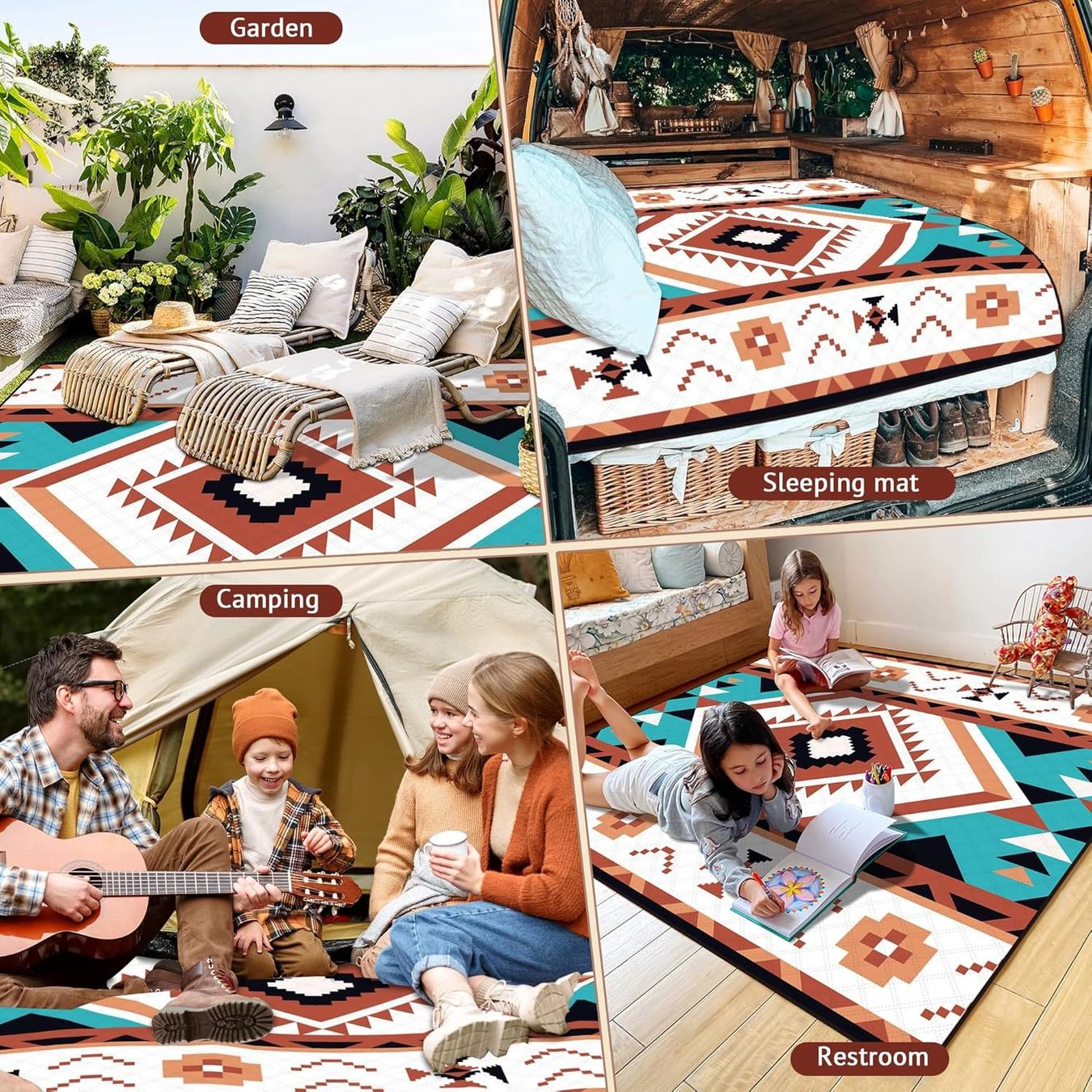 Coperte: Picknickdecke Wasserdicht 200x200cm – Nuovo e nell'imballaggio originale da Nuglar venduto da SaleRitter 7