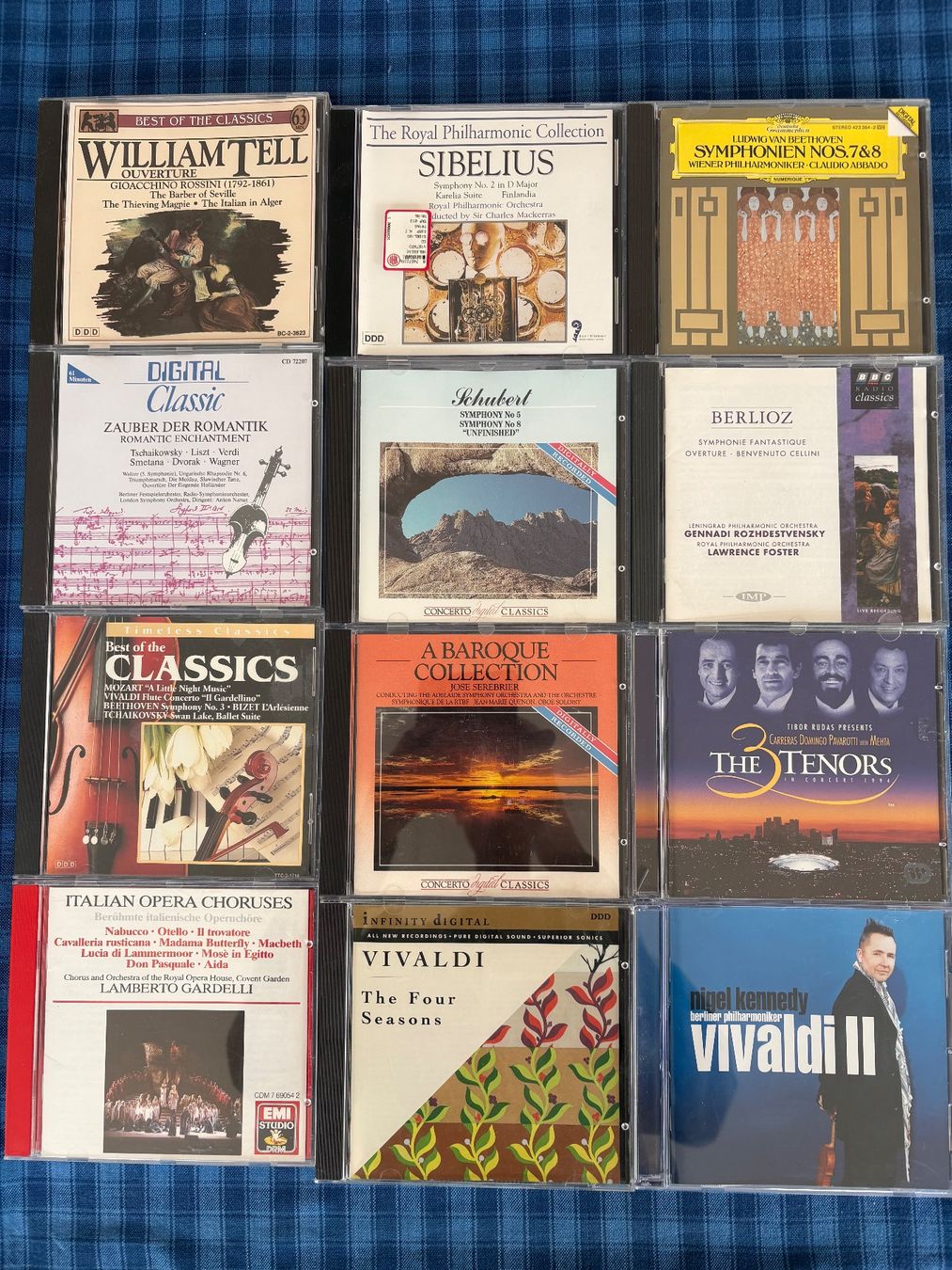 CDs: CD Klassik 12 Stk. – Gebraucht aus Aarwangen von Anflolu66